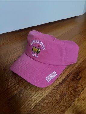 NEW Masters 2026 Ladies Pink Baseball Hat